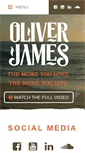 Mobile Screenshot of oliverjamesmusic.com
